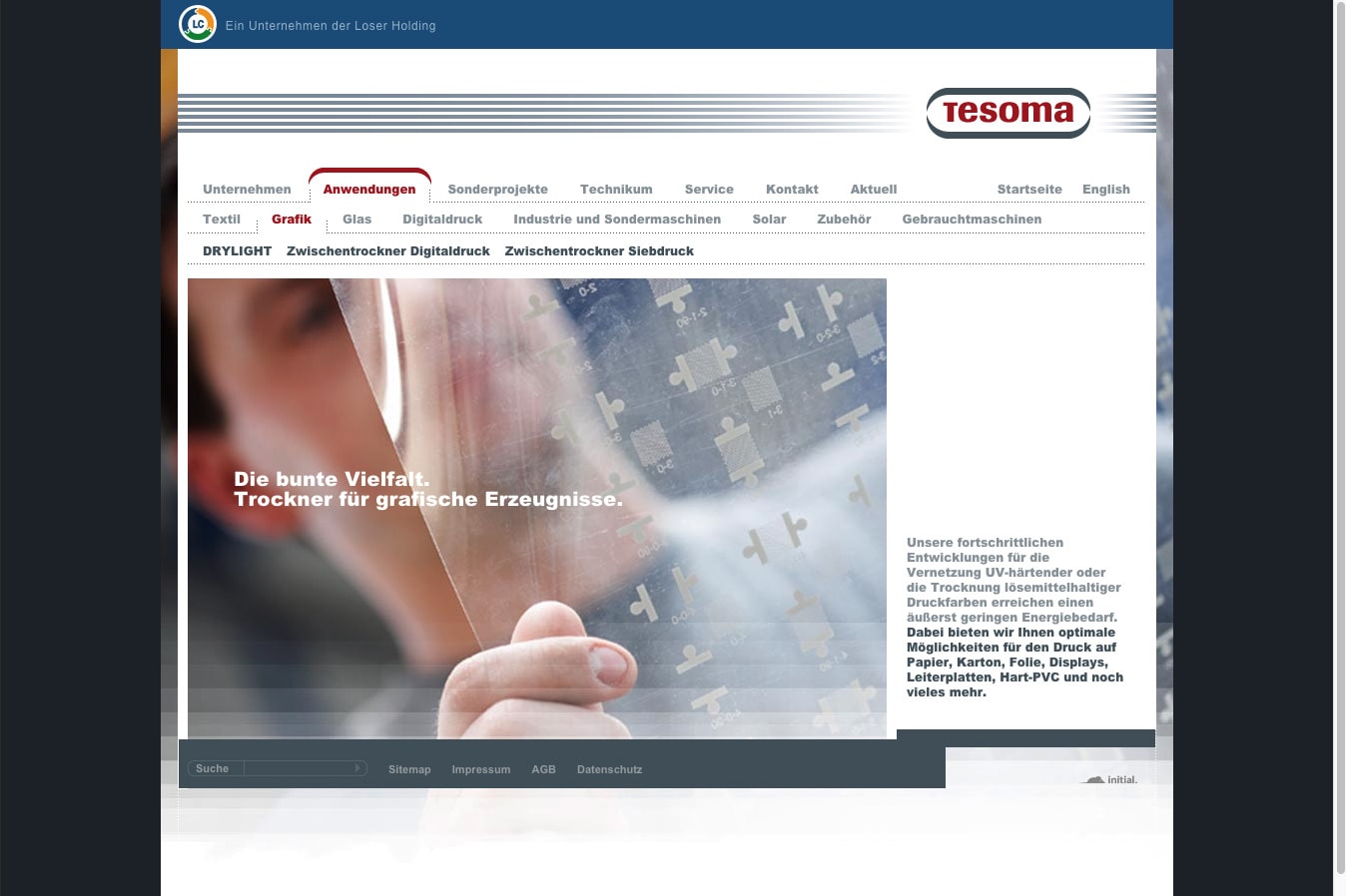 TESOMA - Website